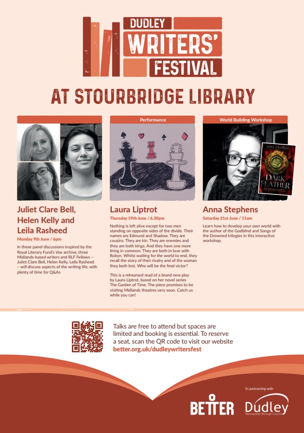 Stourbridge library event 21st June 2025